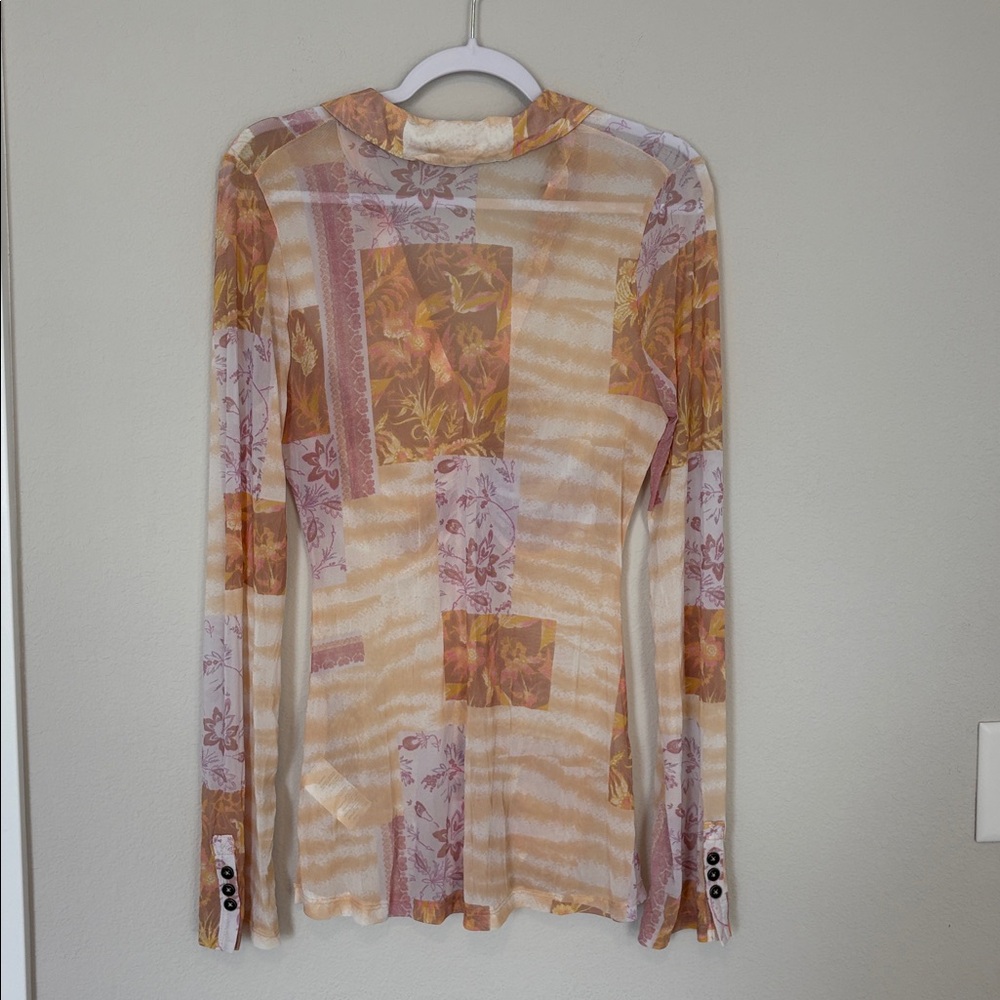 NWOT Free People Lucky Shirtee | Size L | Light Combo - Picture 6 of 6